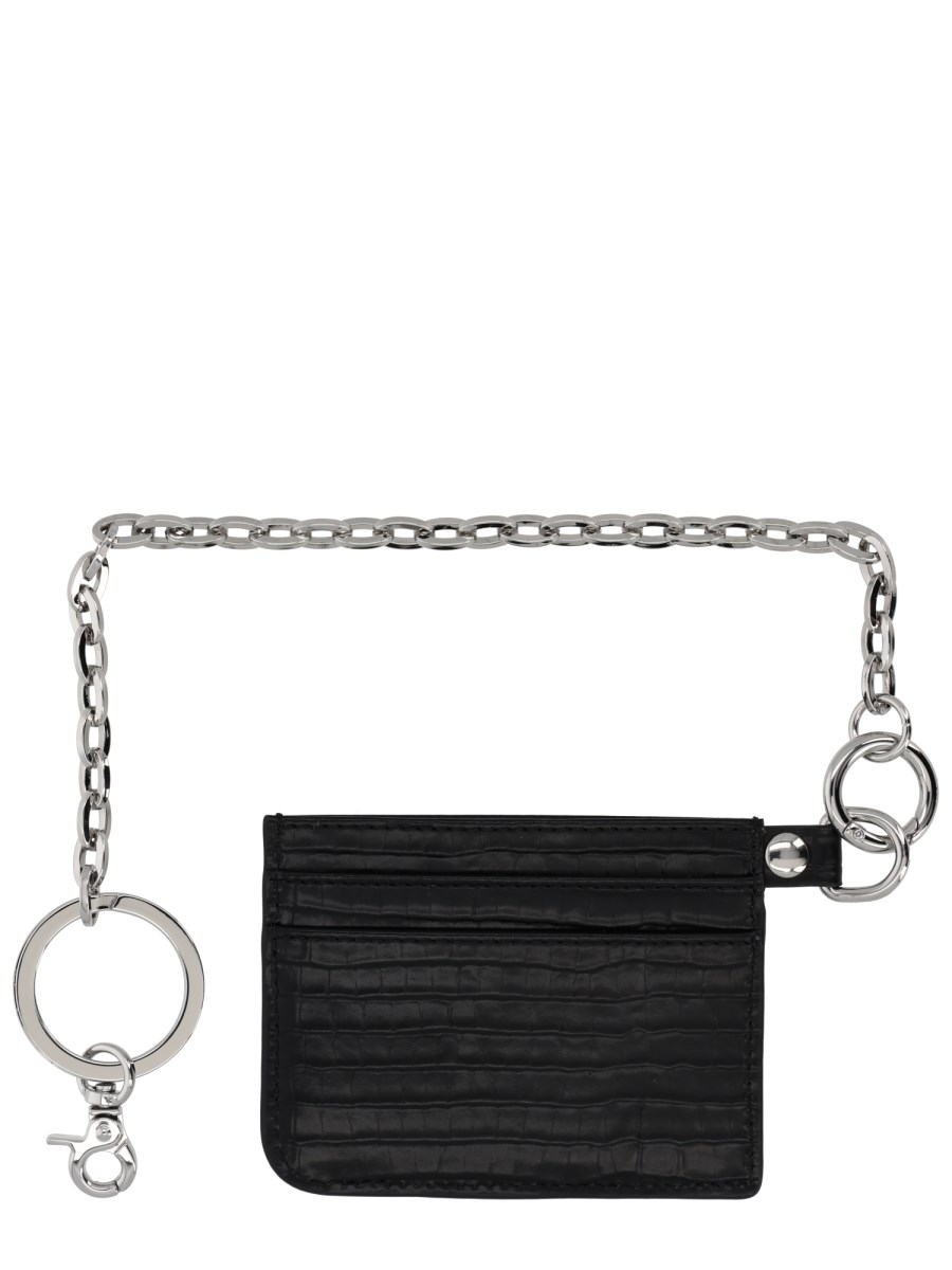 PORTACARTE CON CATENA