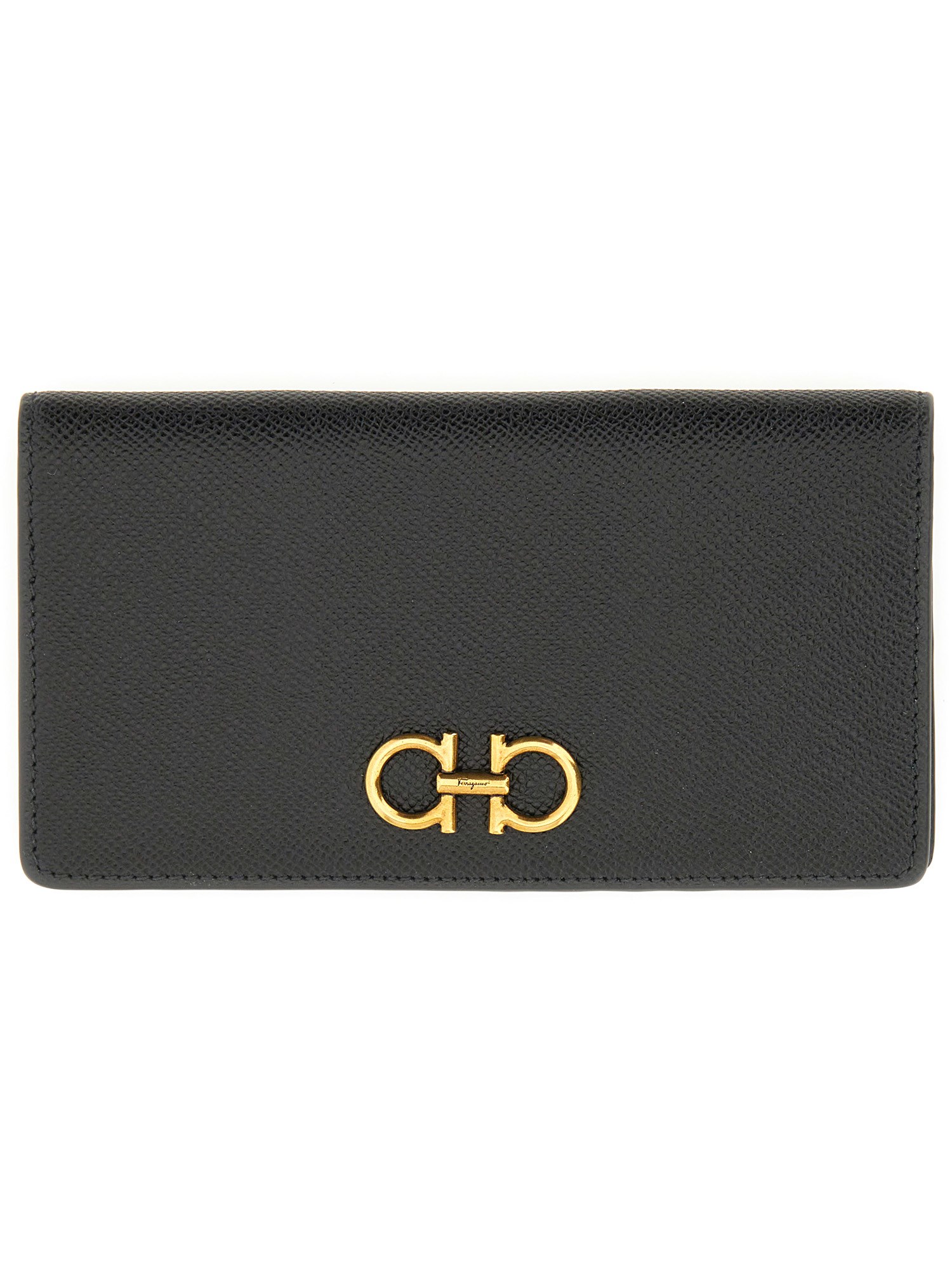 Ferragamo "hooks" Wallet In Black