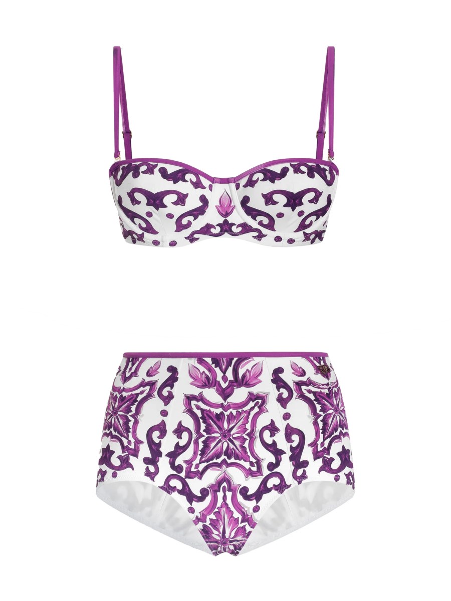 COSTUME BIKINI STAMPA MAIOLICA