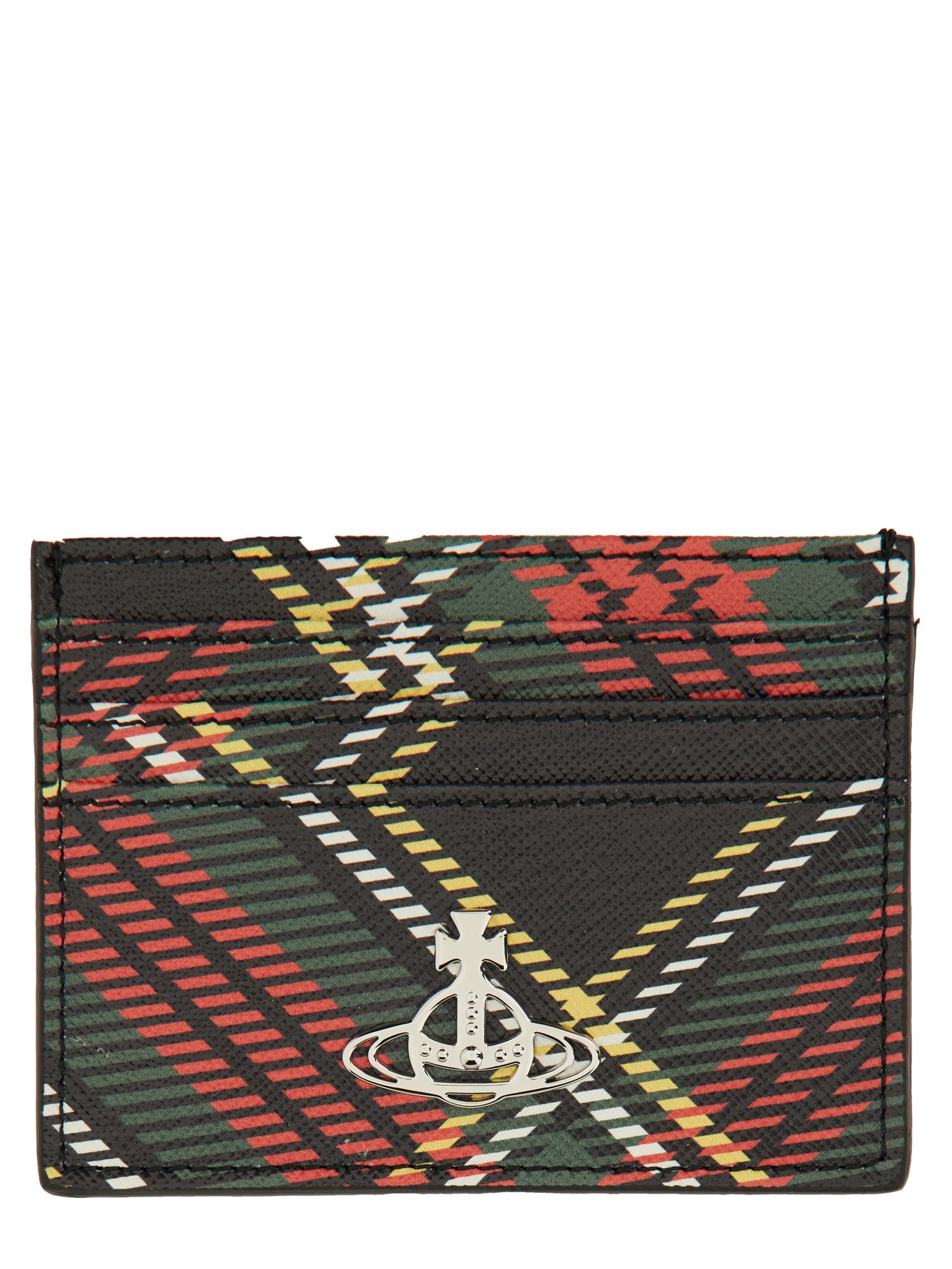 Vivienne Westwood "flat" Card Holder Unisex In Multi