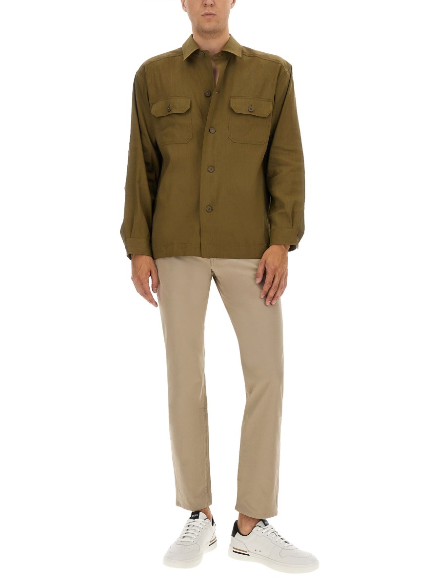 PANTALONE IN TWILL