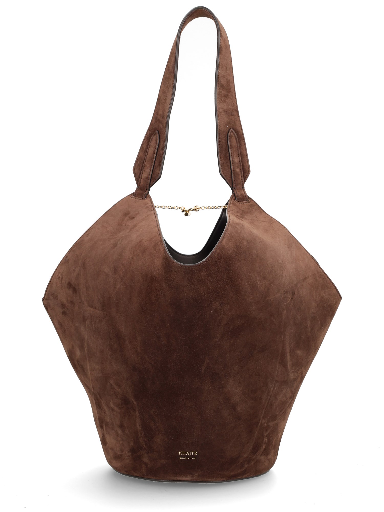 Khaite Brown Calfskin Handbag In Blue