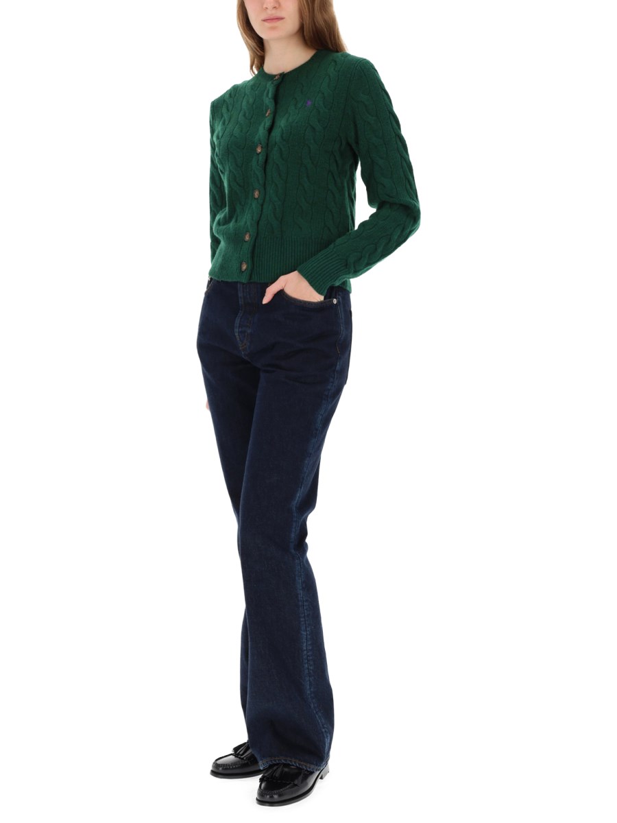 CARDIGAN A TRECCE 