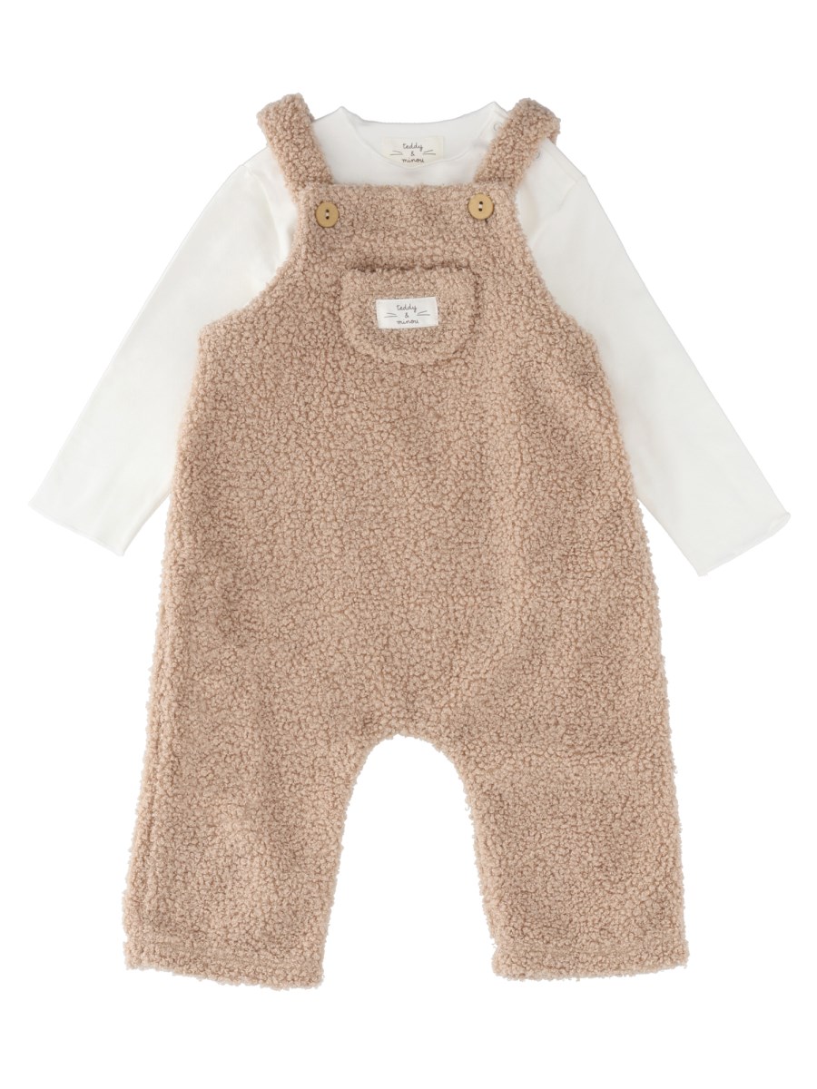 SET T-SHIRT CON SALOPETTE
