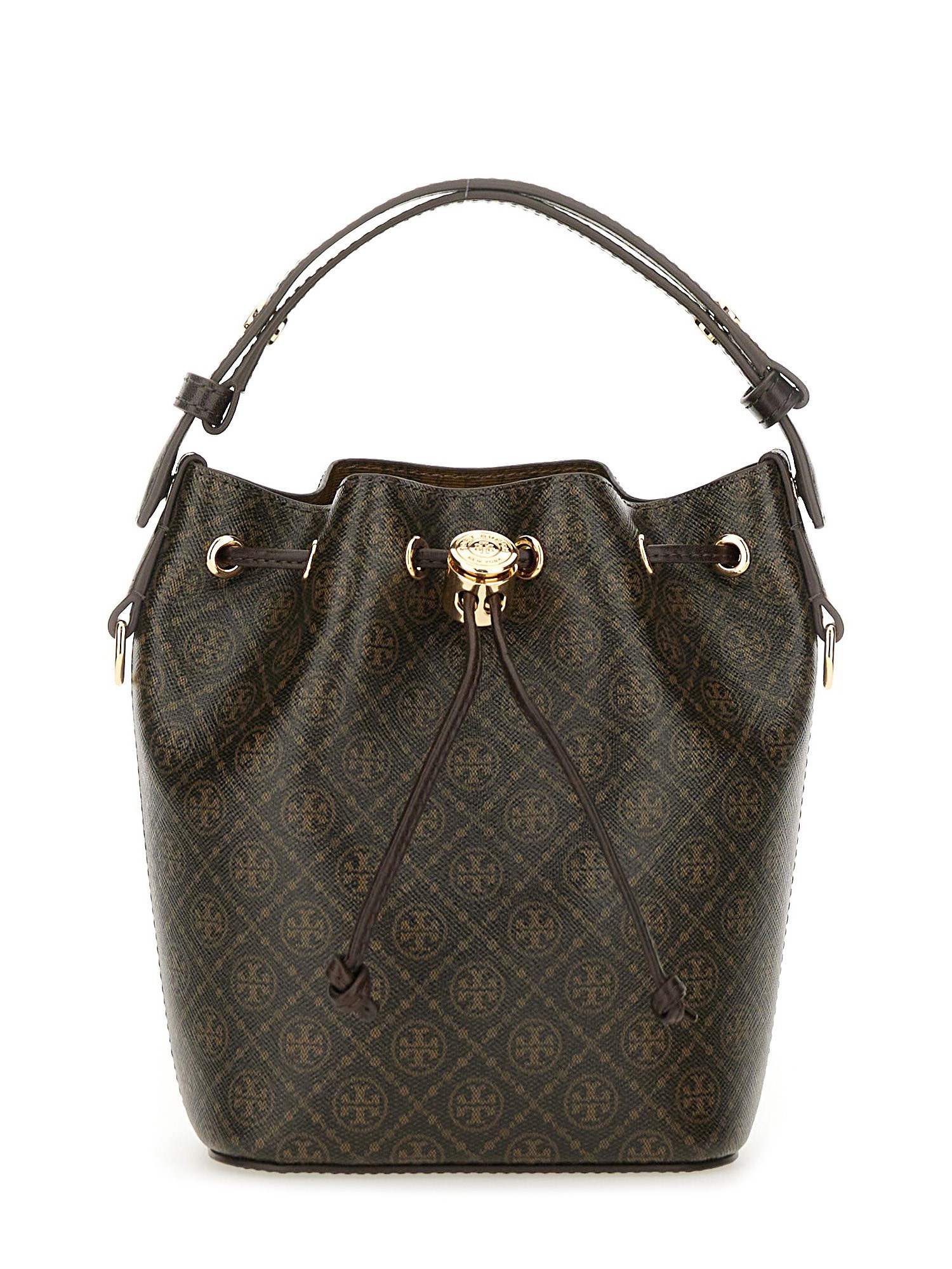 tory burch "t monogram" bucket bag