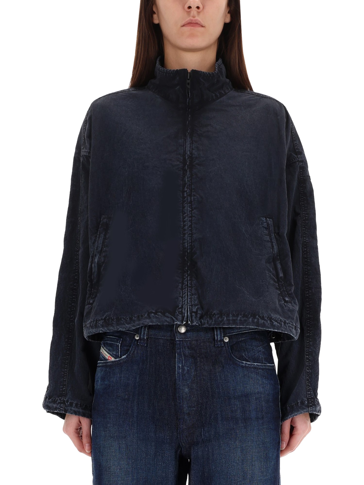 Diesel Gleamr1 Jacket In Gray