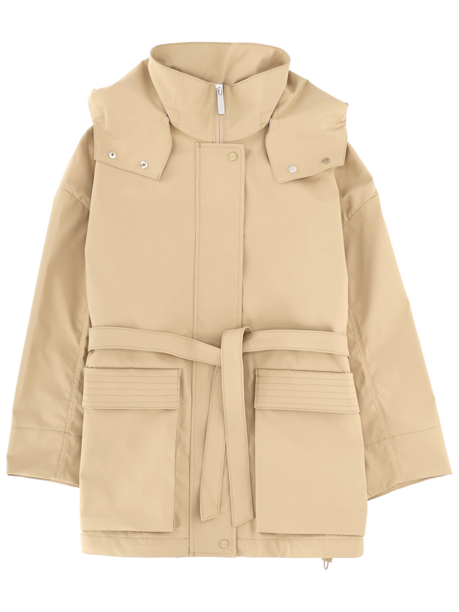 Laminar "2layer Metallic" Parka In Neutral