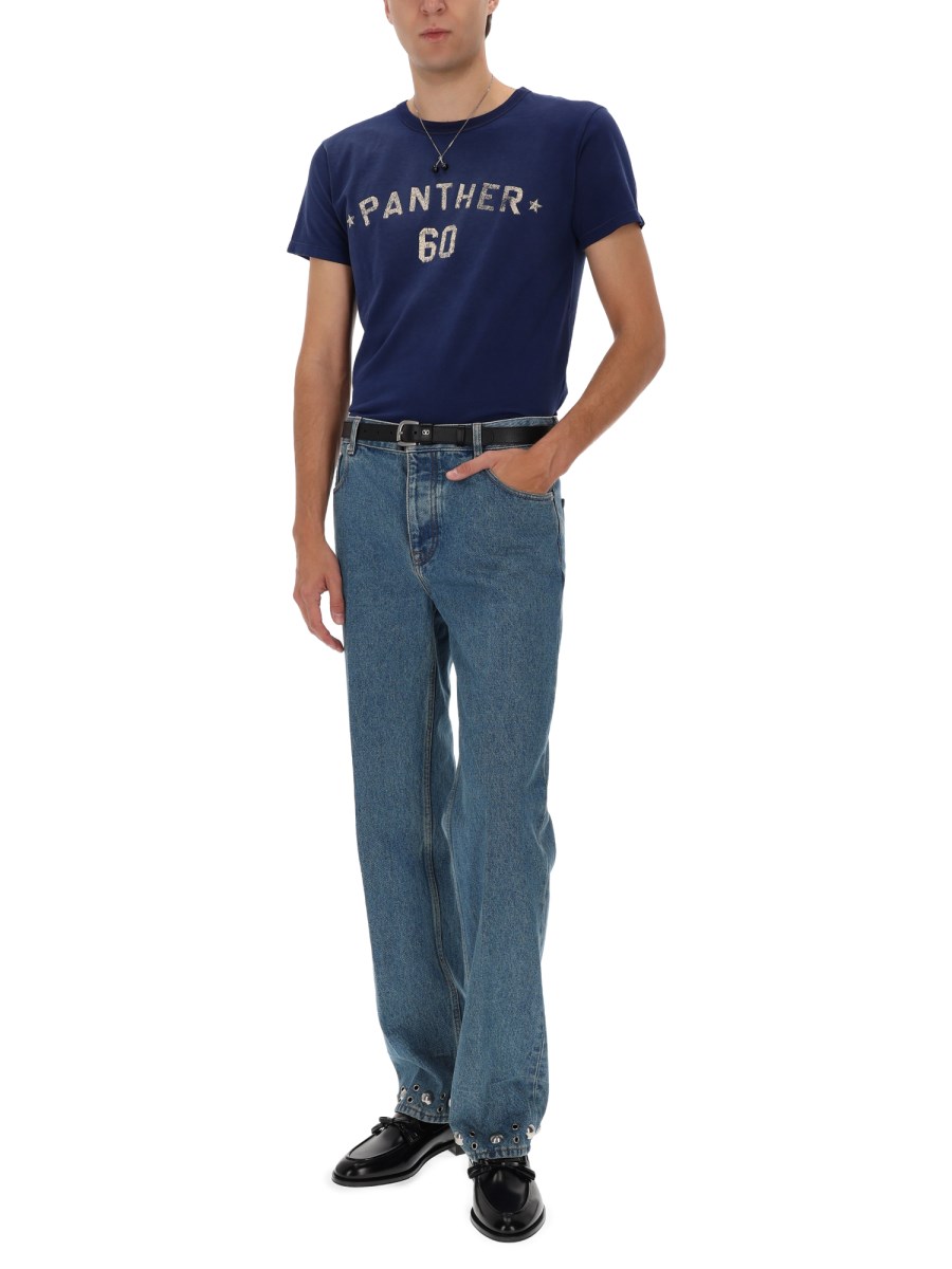 JEANS CON DETTAGLI IN METALLO