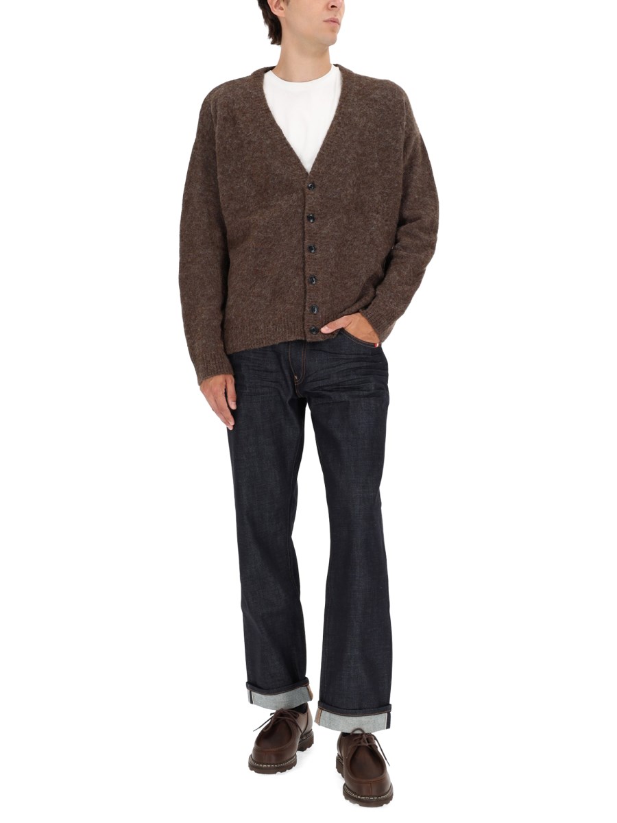 CARDIGAN IN MISTO LANA E ALPACA