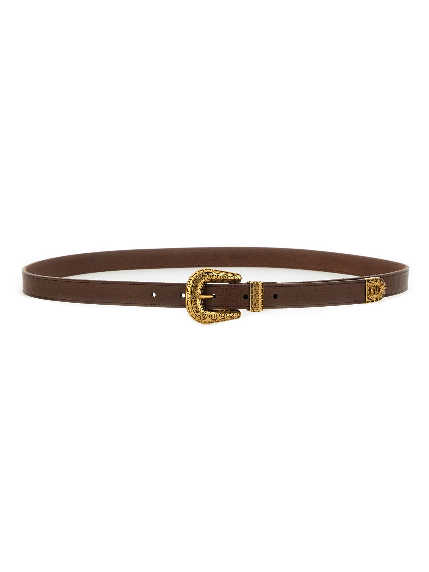 Valentino "vlogo Signature" Belt In Brown