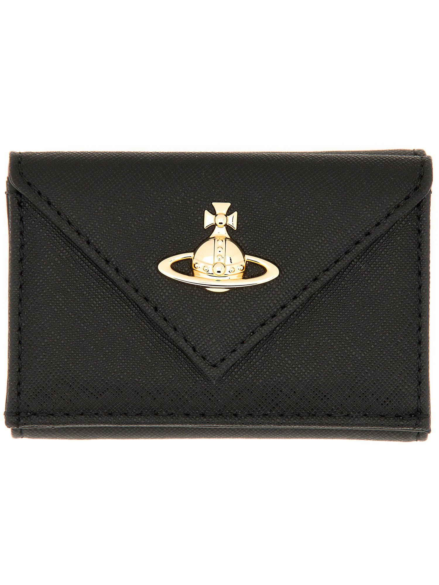 Vivienne Westwood Wallet With Logo In Black