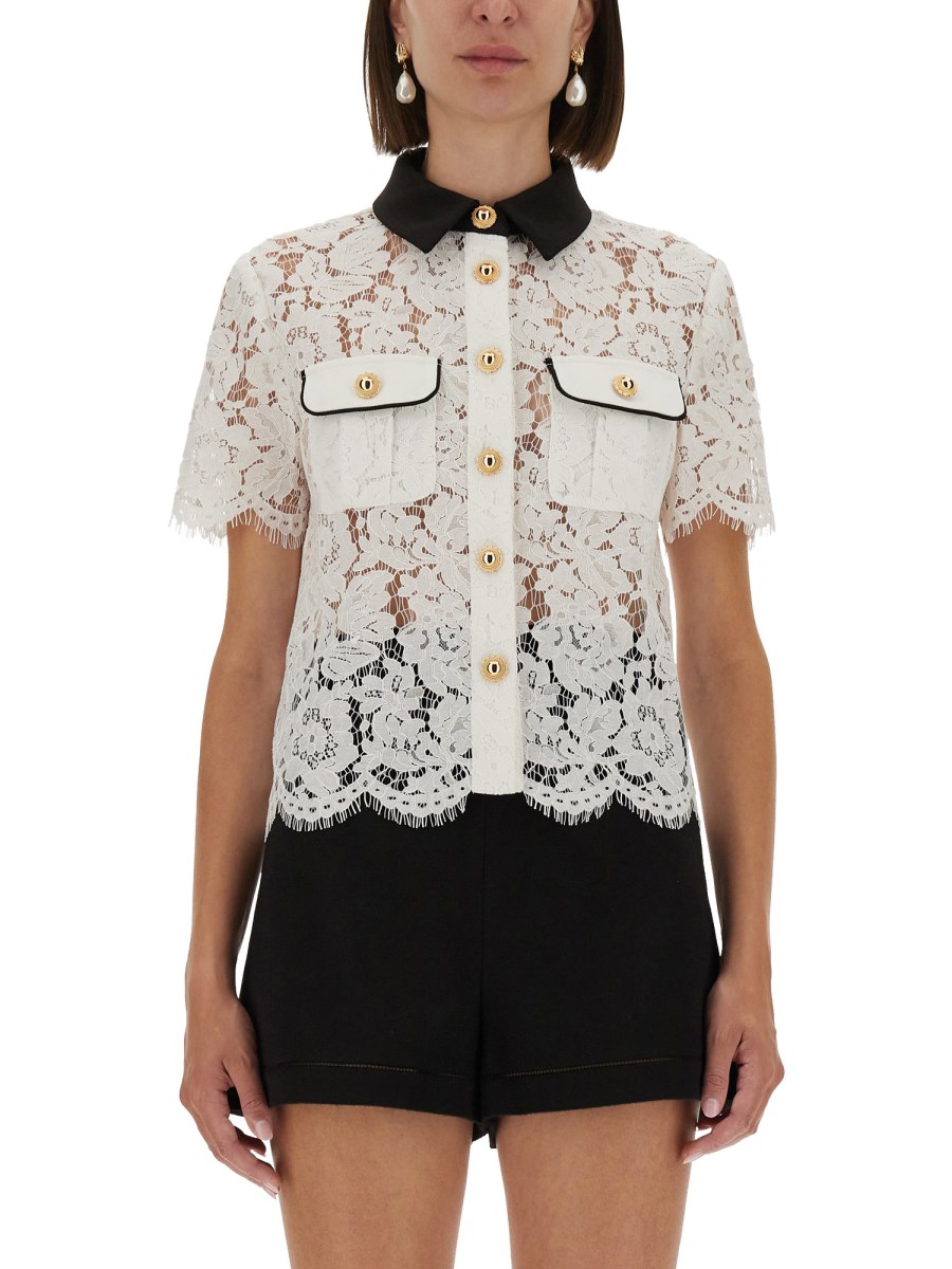 TOP IN PIZZO CON COLLETTO