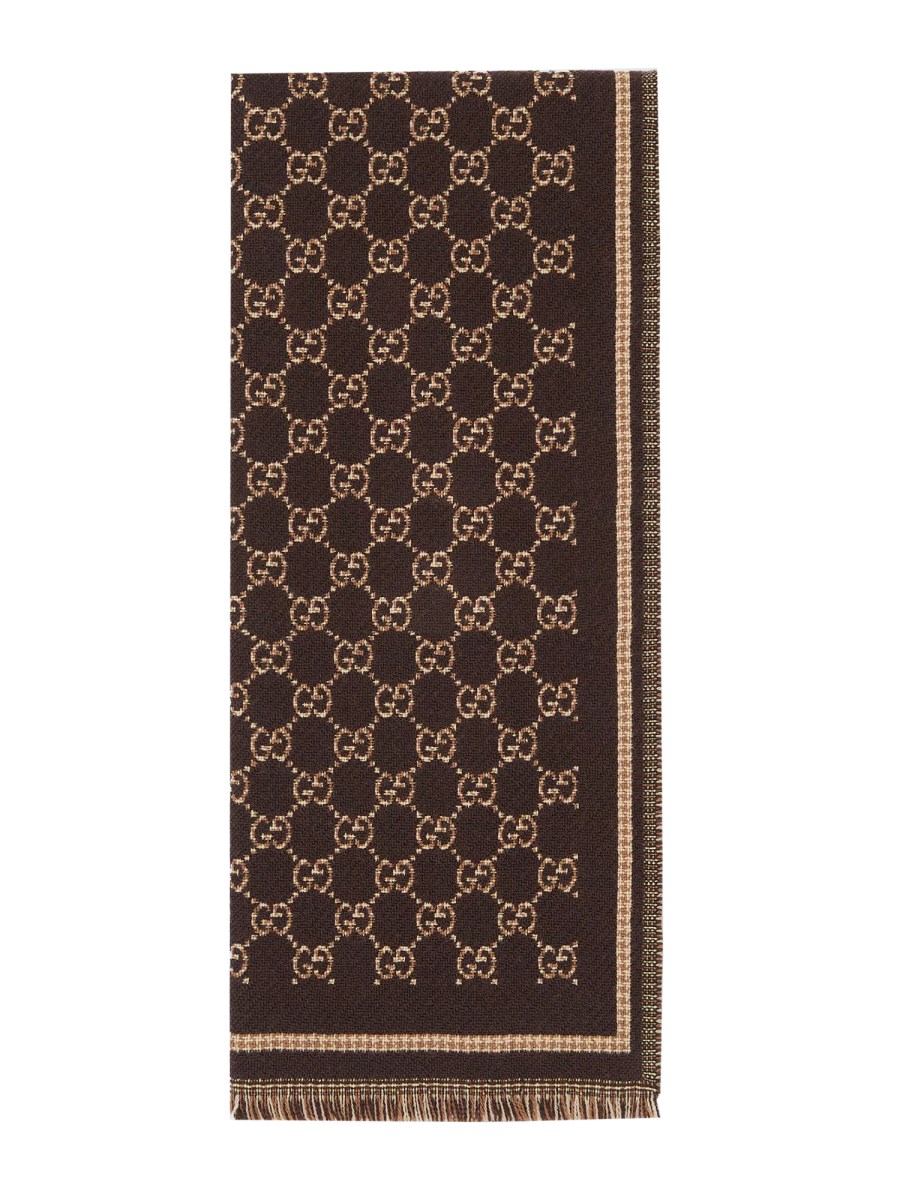 SCIARPA IN LANA GG JACQUARD