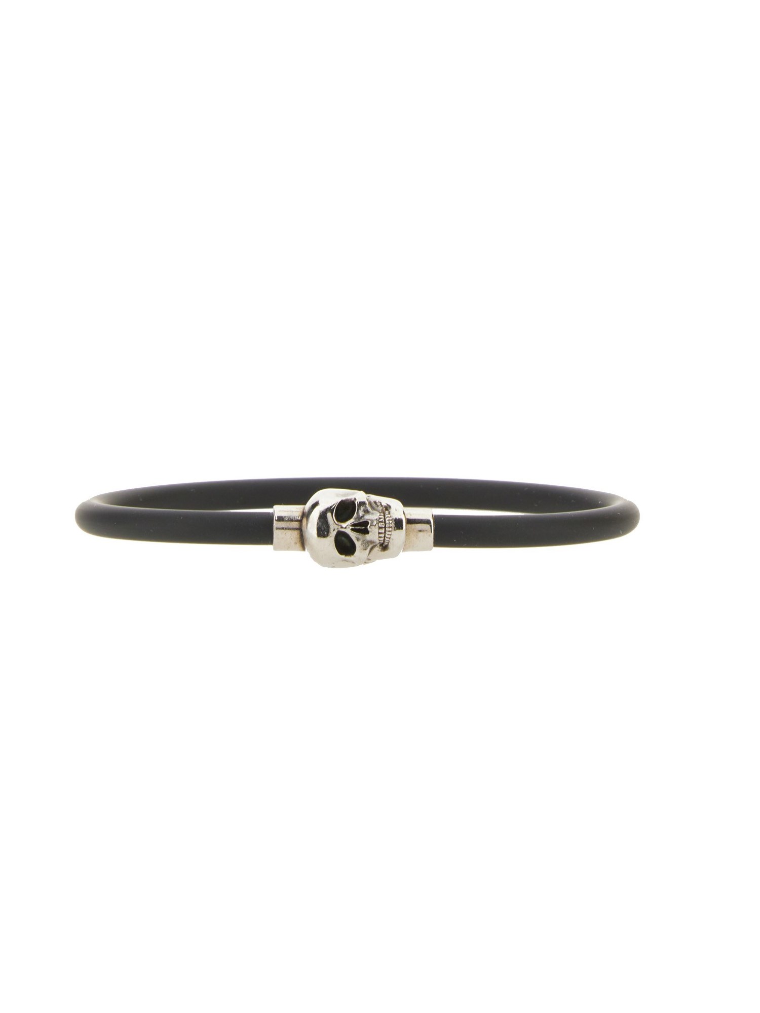 Alexander Mcqueen Skull Bracelet In White