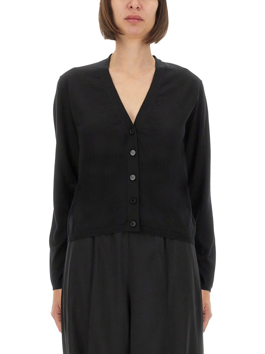 CARDIGAN IN CASHMERE E SETA
