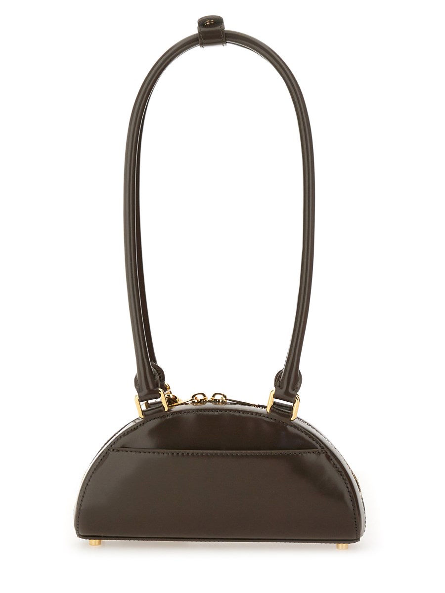 BORSA MINI A SPALLA IN PELLE CON CHARM