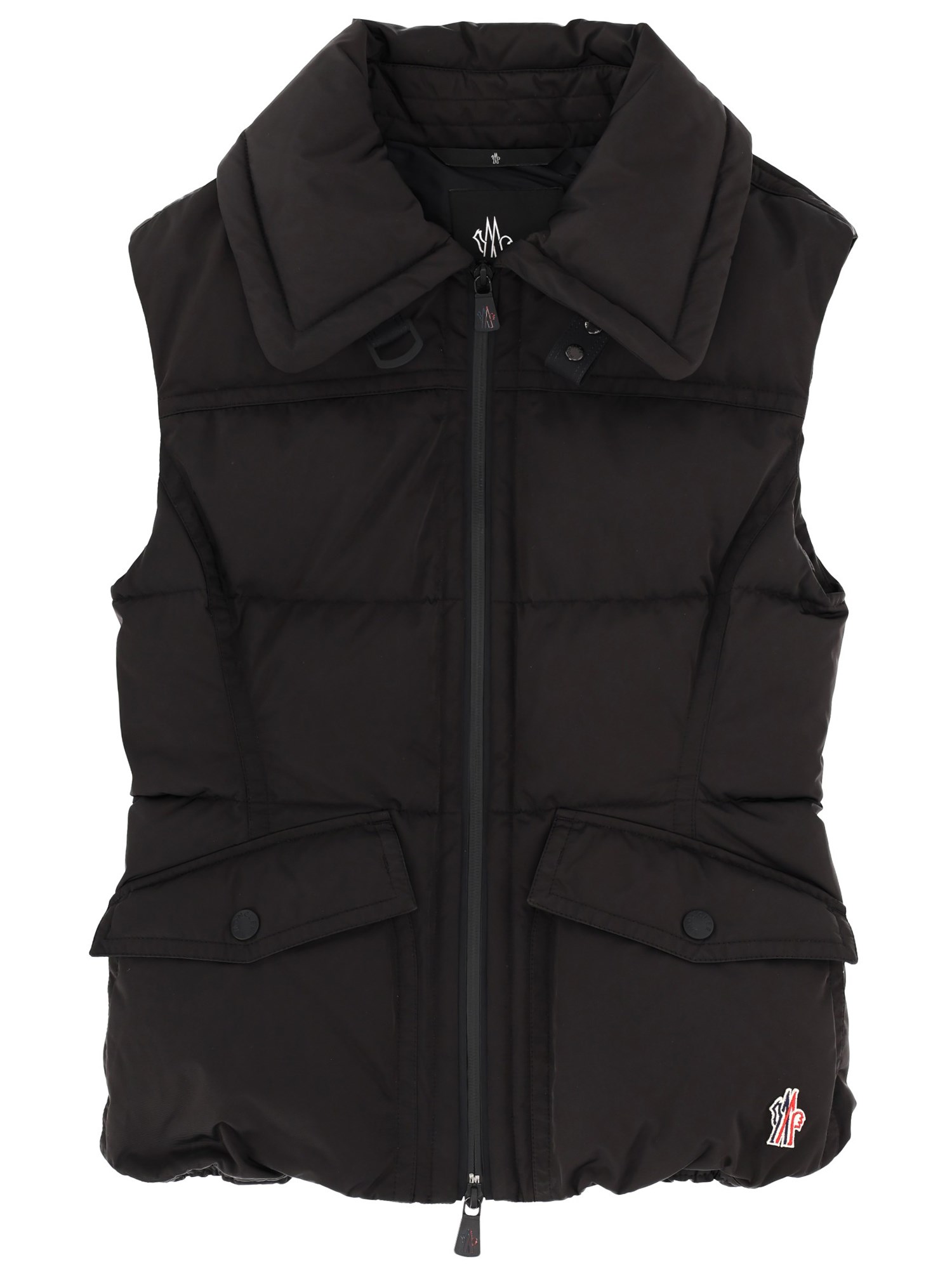 Moncler "hallaine" Vest In Black