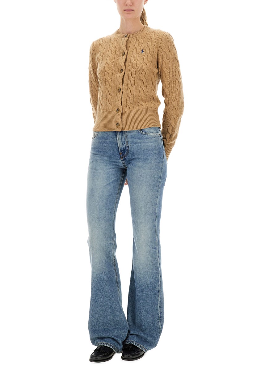 CARDIGAN A TRECCE 