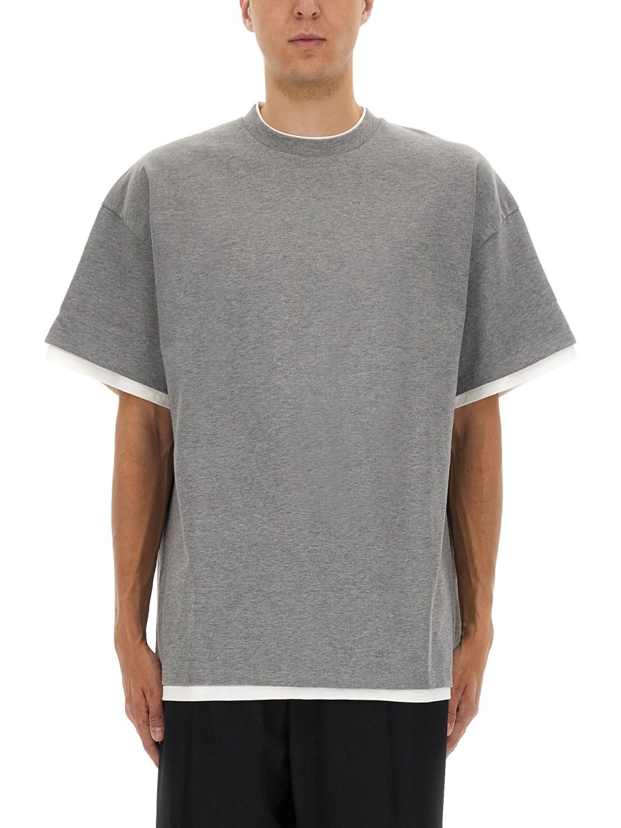 T-SHIRT IN COTONE DOPPIO STRATO 