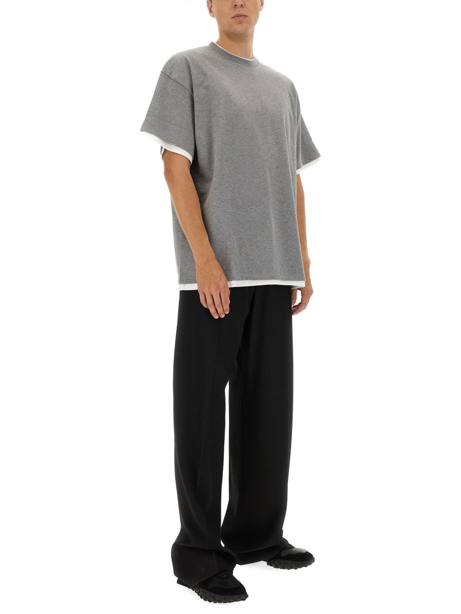 T-SHIRT IN COTONE DOPPIO STRATO 
