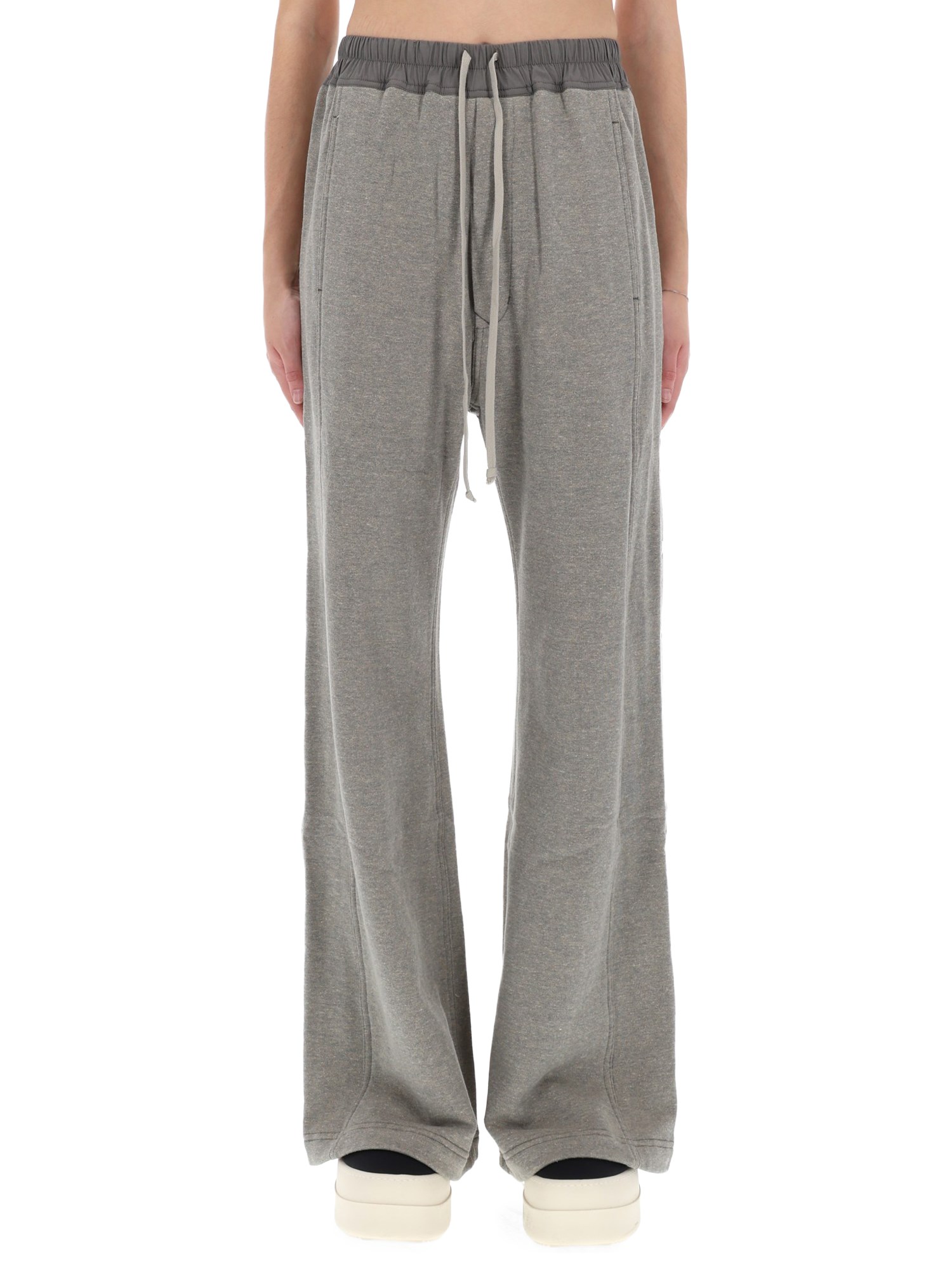 Rick Owens Drkshdw Pants "pusher" In Gray
