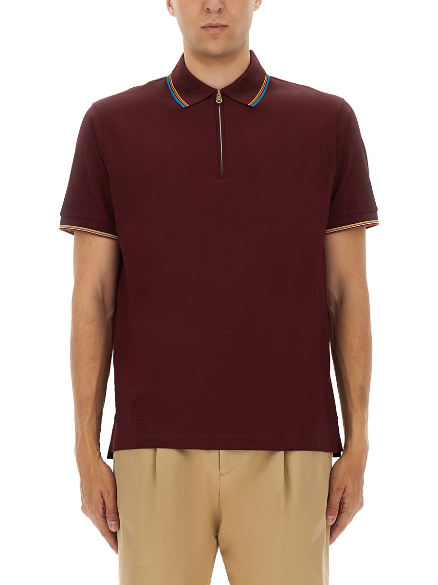 POLO CON ZIP