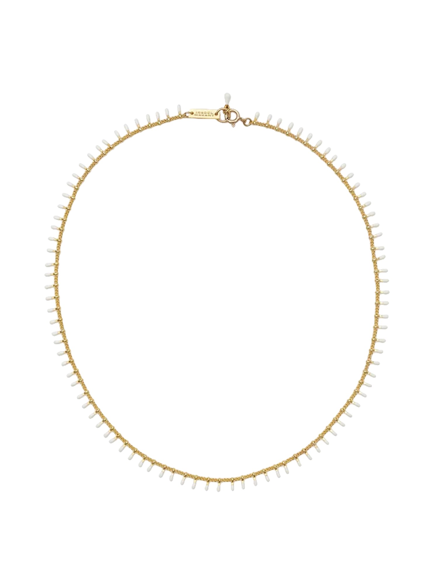 Isabel Marant Casablanca Charm Necklace In Gold