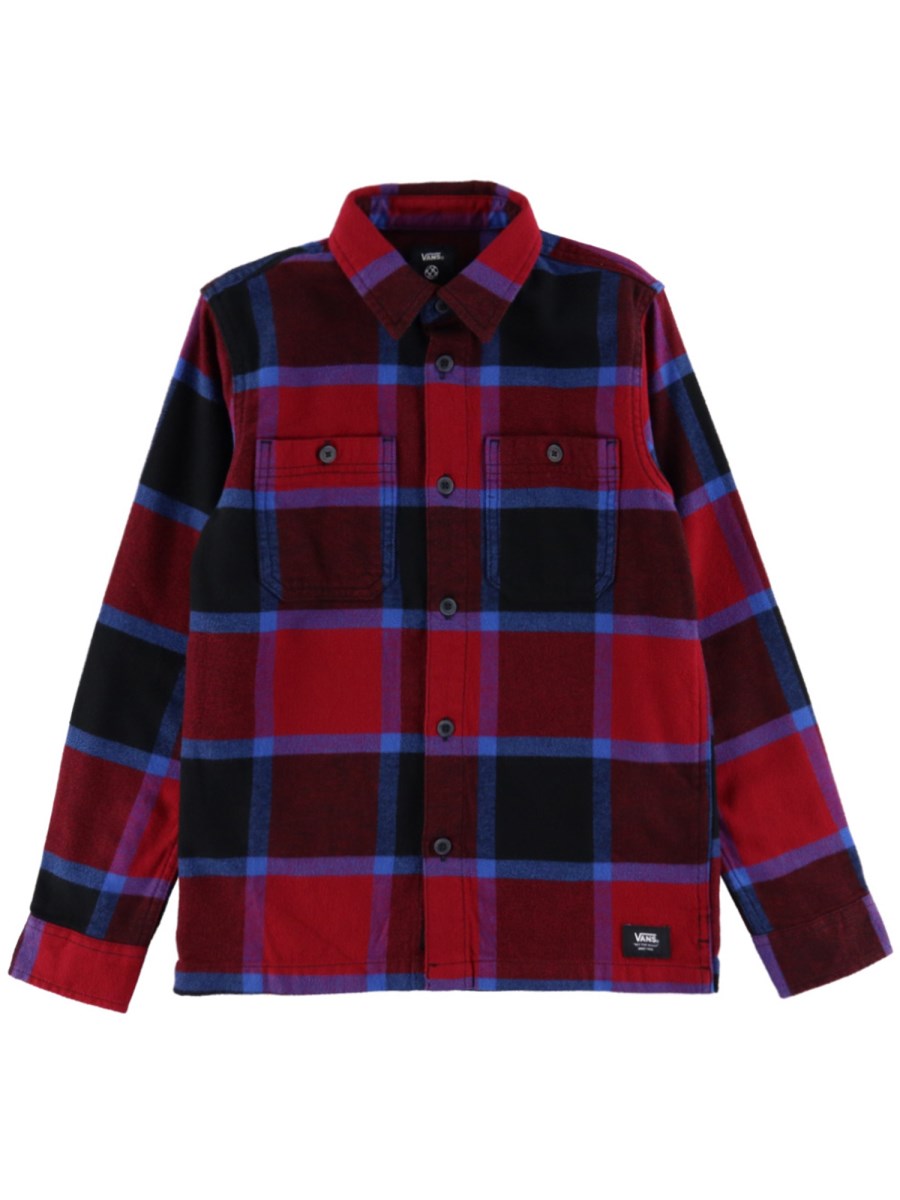 CAMICIA IN FLANELLA CON LOGO