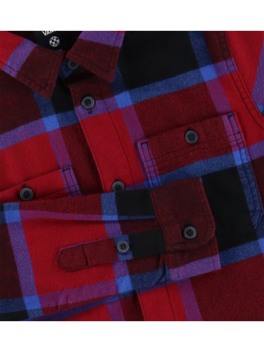 CAMICIA IN FLANELLA CON LOGO