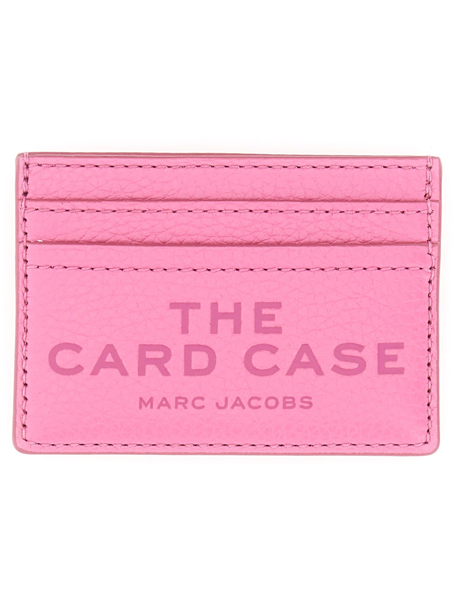 Marc Jacobs Card Holder With Logo In Pink