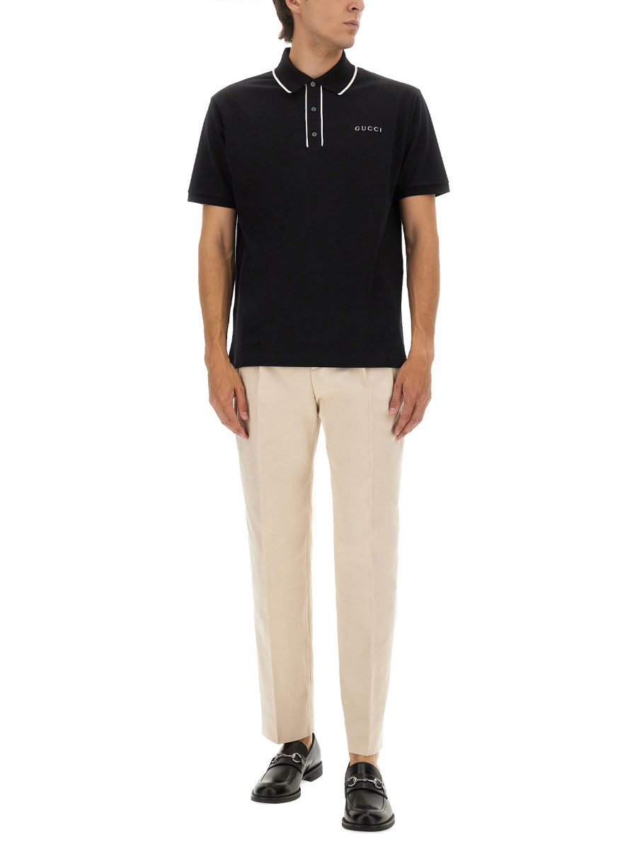 POLO IN PIQUÉ DI COTONE 