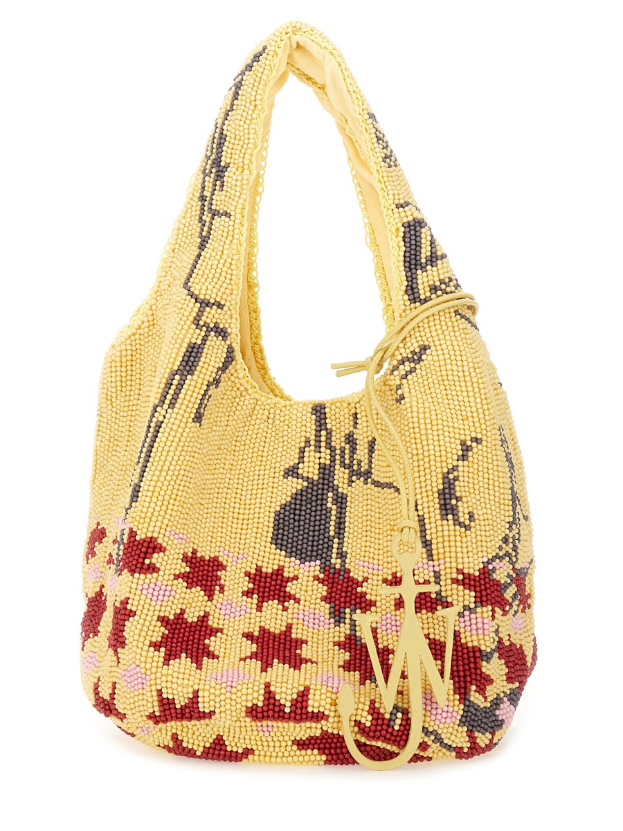 BORSA TOTE MINI CON PERLINE
