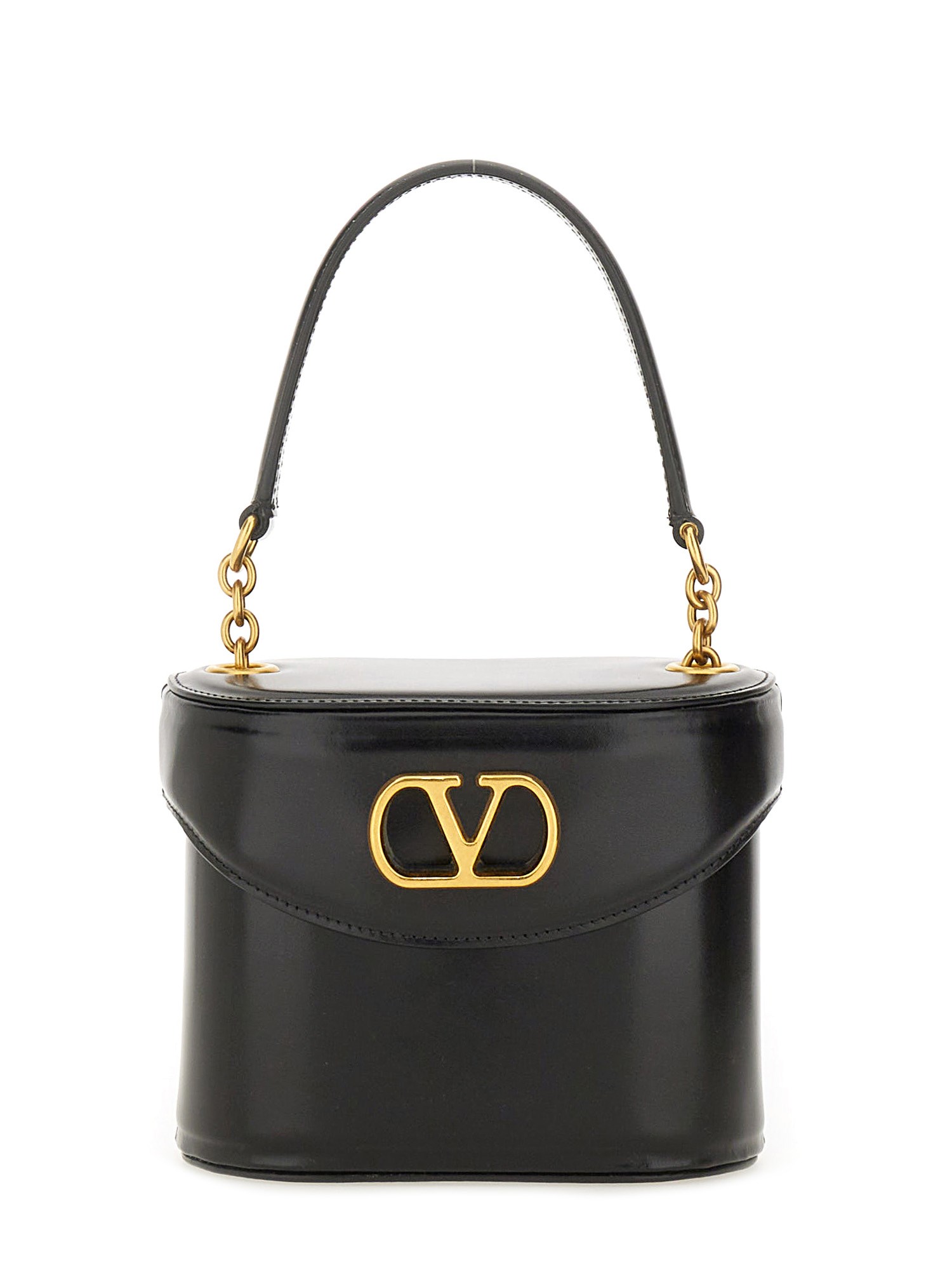 Valentino Garavani Vanity Bag In Black