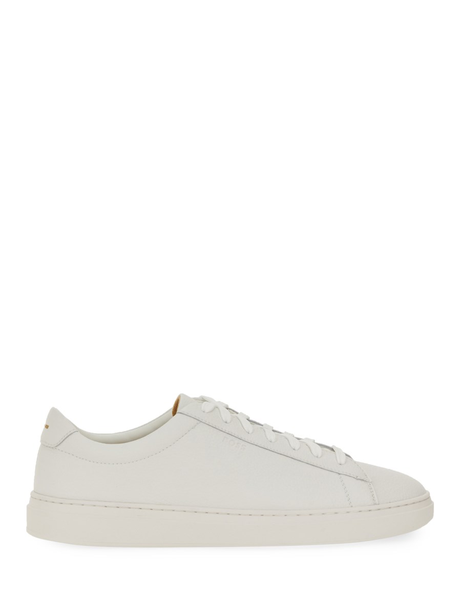 SNEAKER IN PELLE MARTELLATA