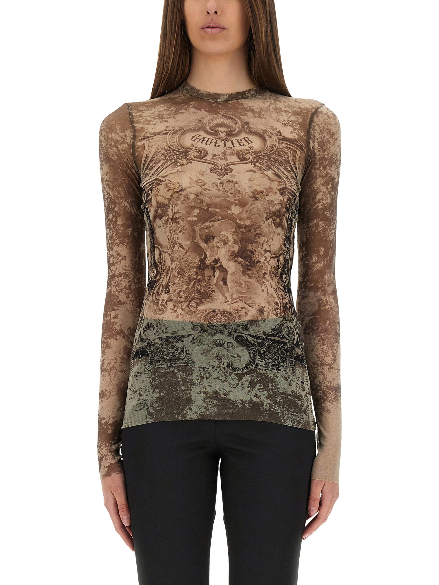 JEAN PAUL GAULTIER TOP "MÉDAILLON" 