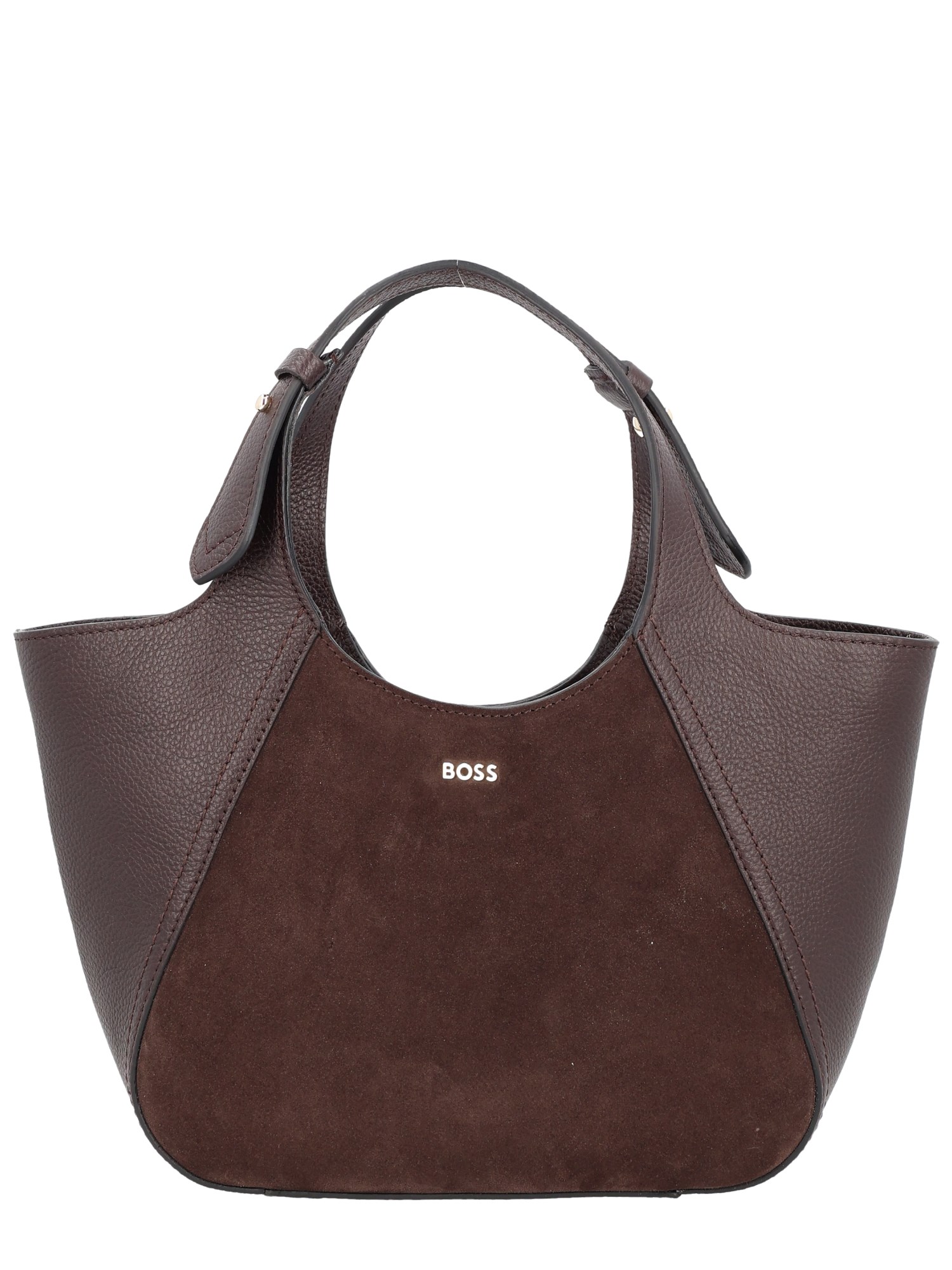 Hugo Boss Small "lenah" Tote Bag In Purple