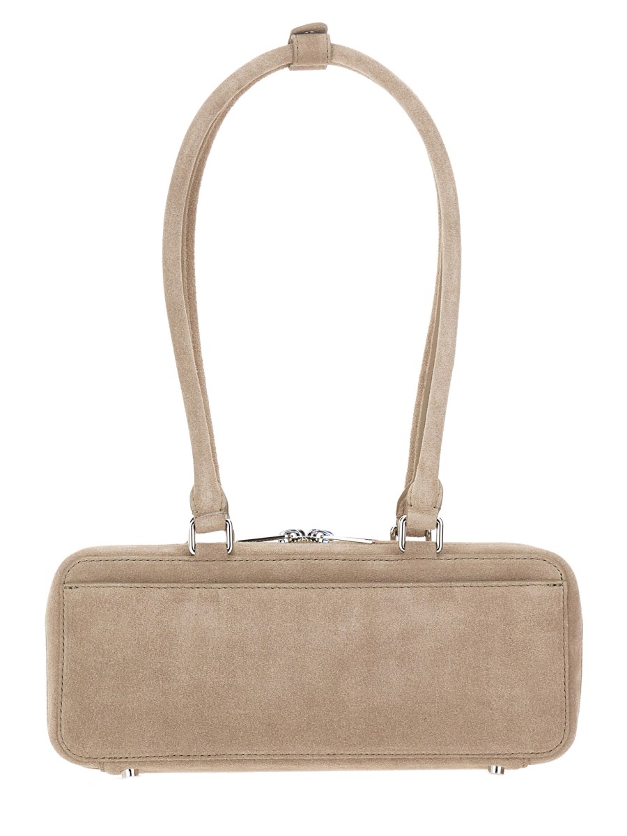 BORSA BAGUETTE A SPALLA CON CHARM