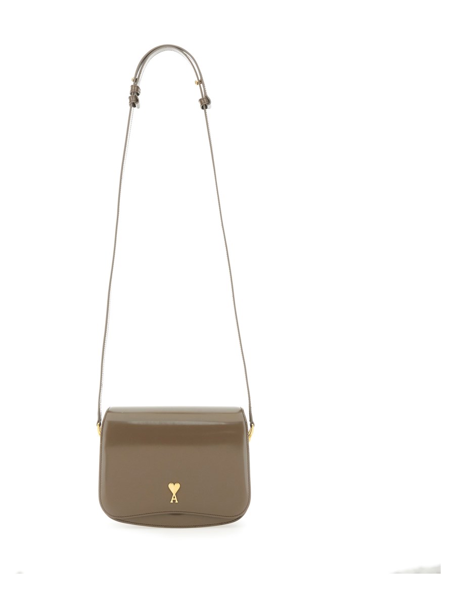 BORSA IN PELLE CON LOGO