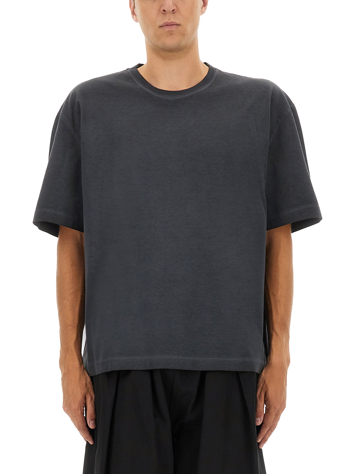 Maison Margiela Cotton T-shirt In Black