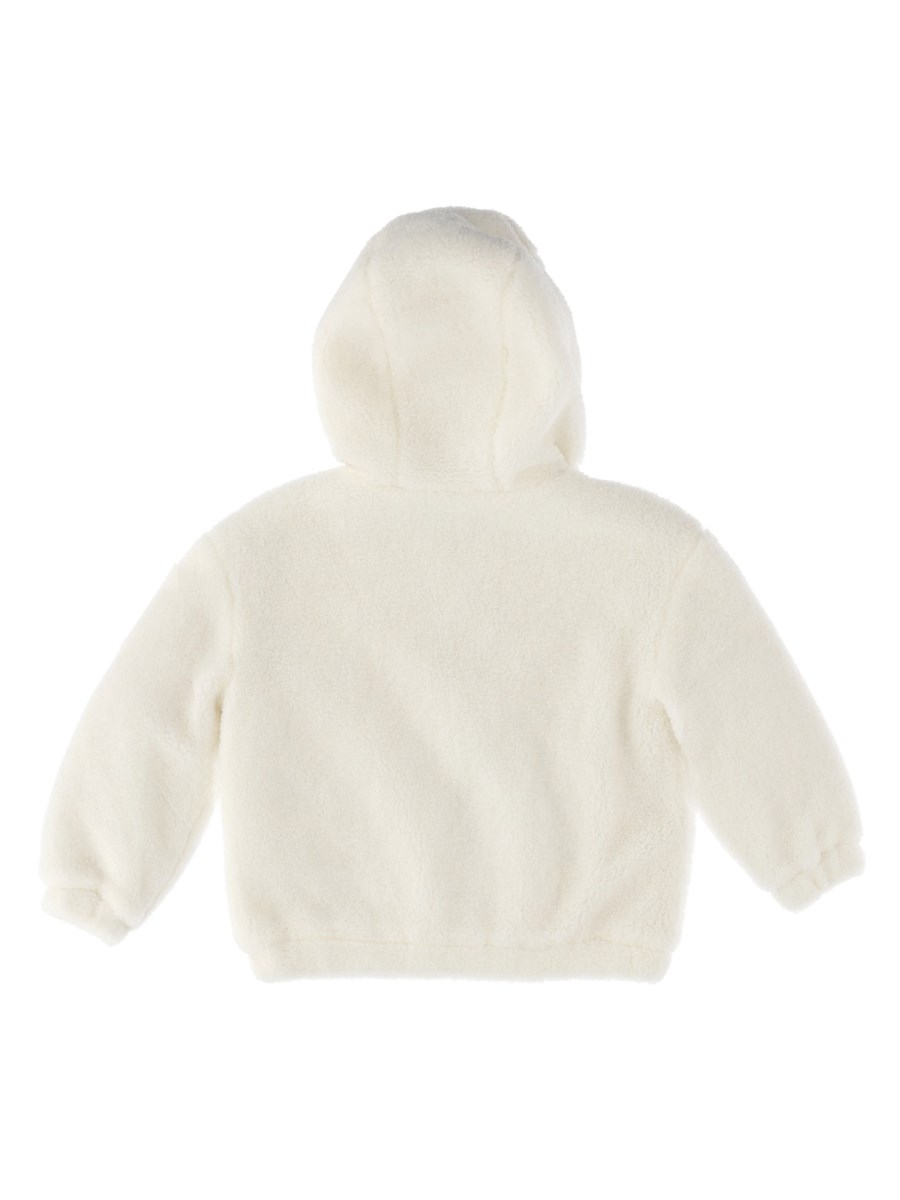 GIACCA TEDDY CON LOGO