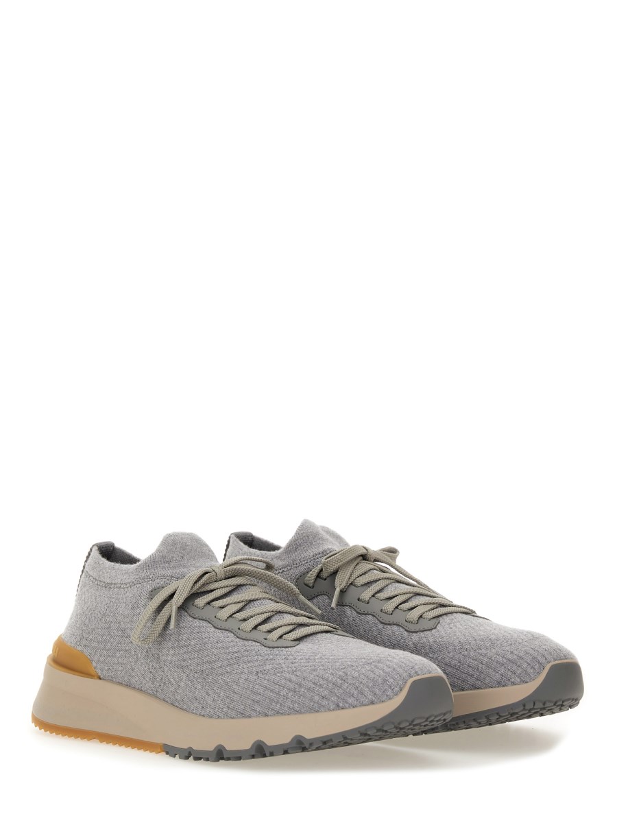 SNEAKER IN MAGLIA DI LANA 