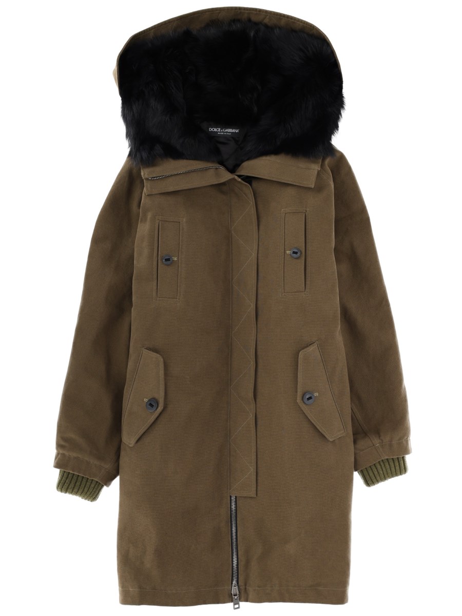 PARKA IN COTONE