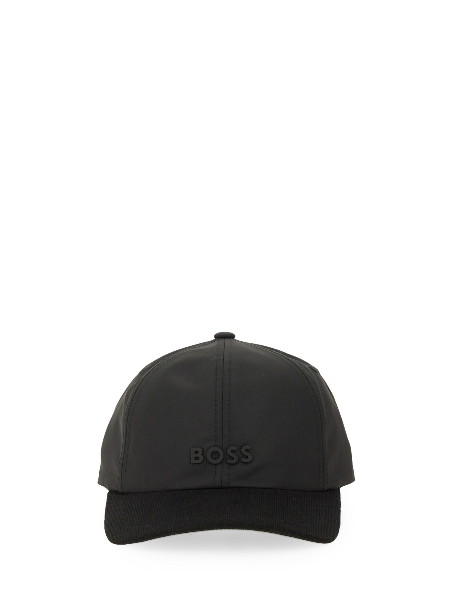 Hugo Boss Boss Men Technical Fabric Baseball Cap In Black