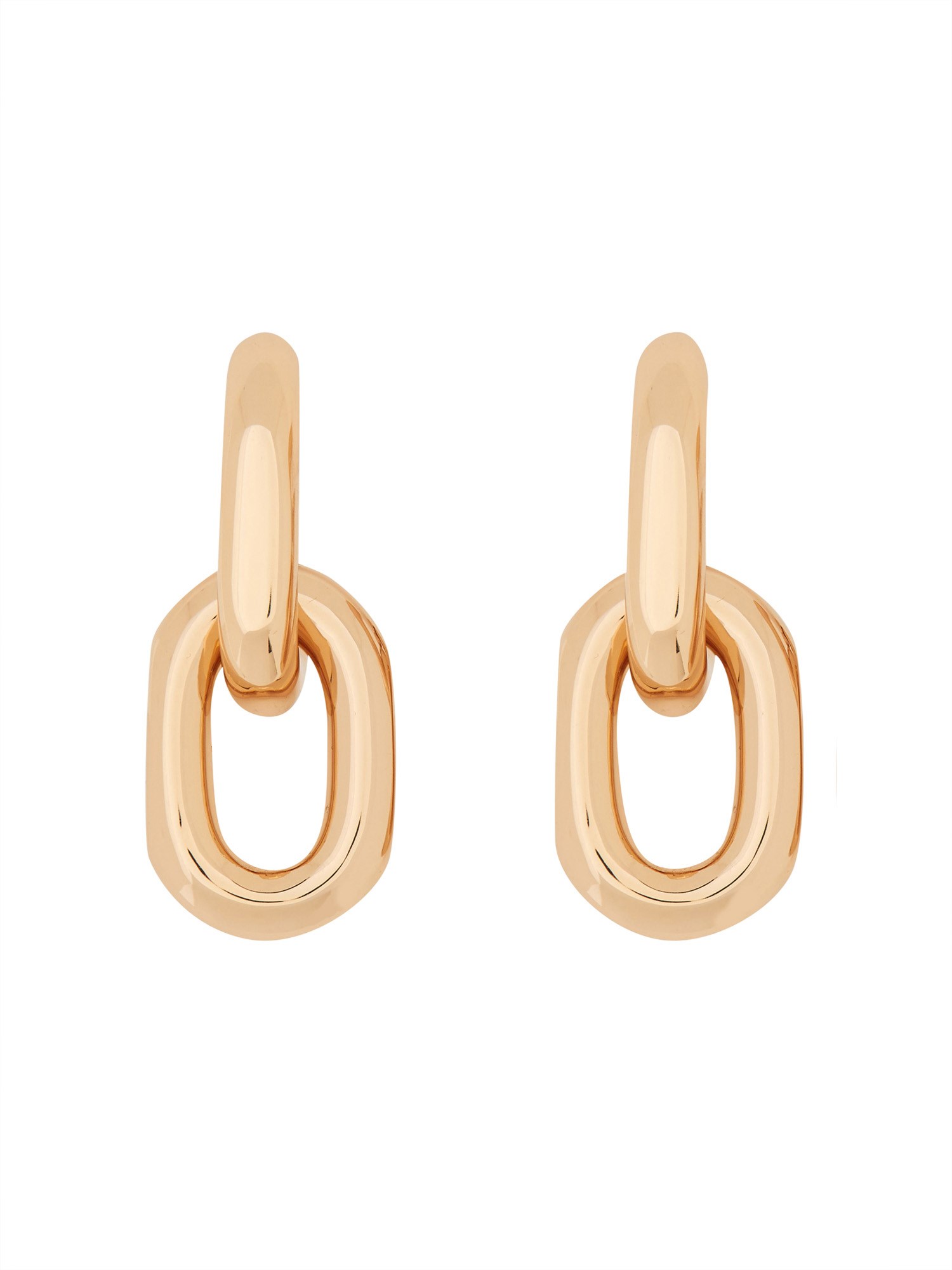 Rabanne Earrings "link" Xl In Pink