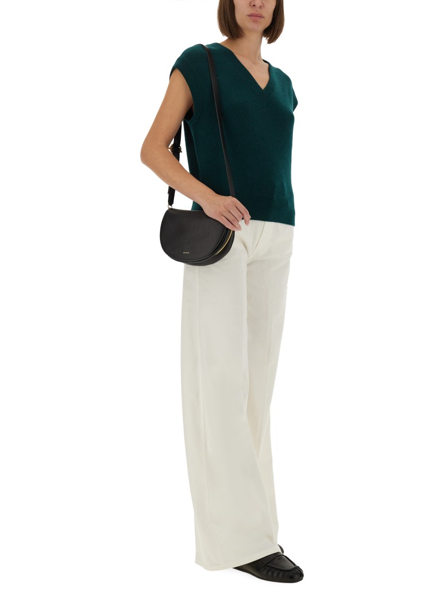 GILET IN MAGLIA A COSTINE