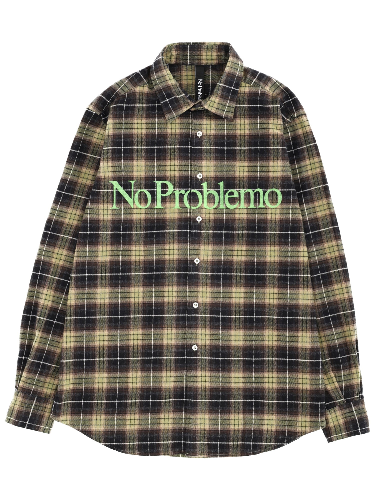 No Problemo Shirt With Logo Unisex In Green