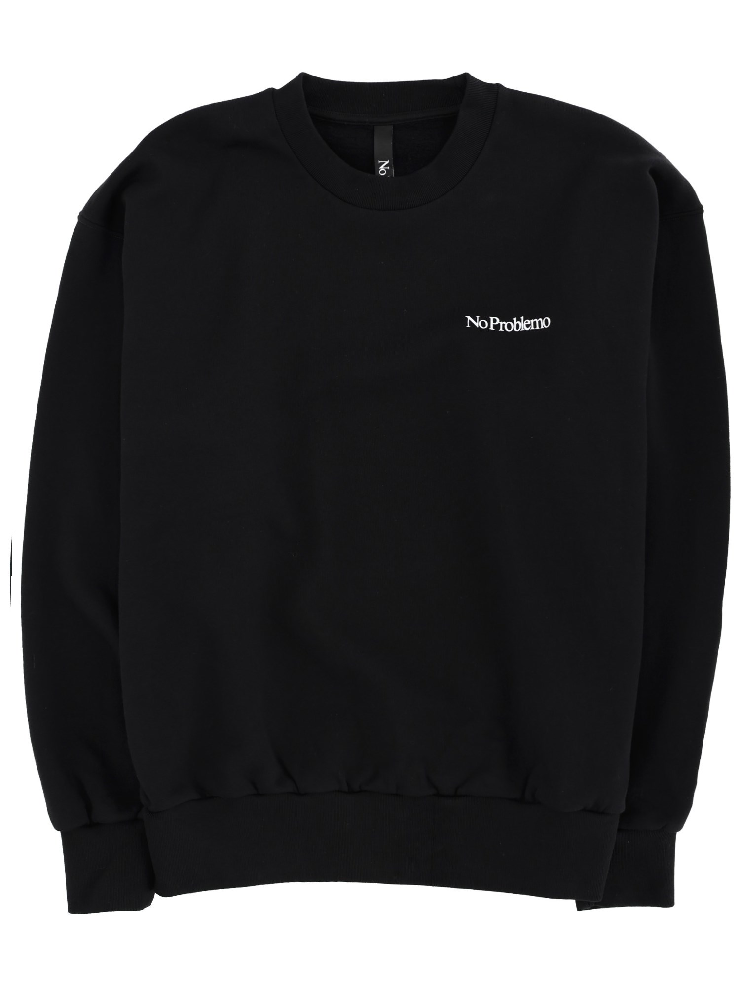 No Problemo Sweatshirt With Logo Unisex In Black