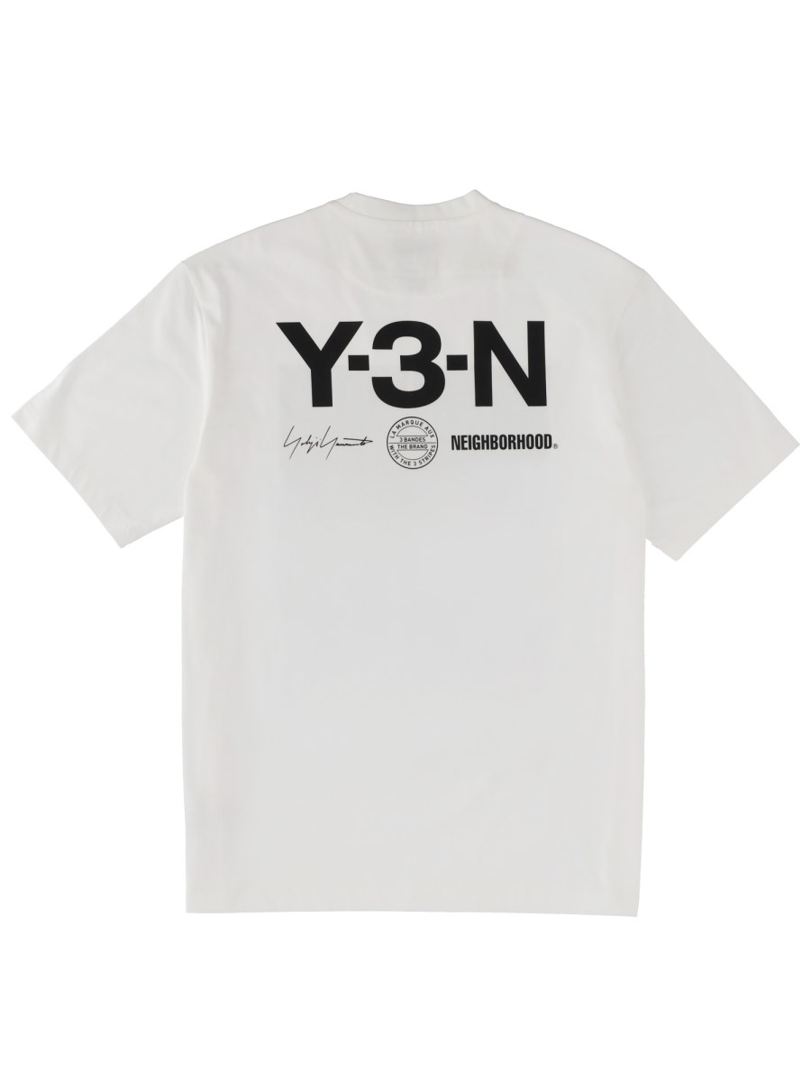 T-SHIRT CON STAMPA Y - 3 X NEIGHBORHOOD