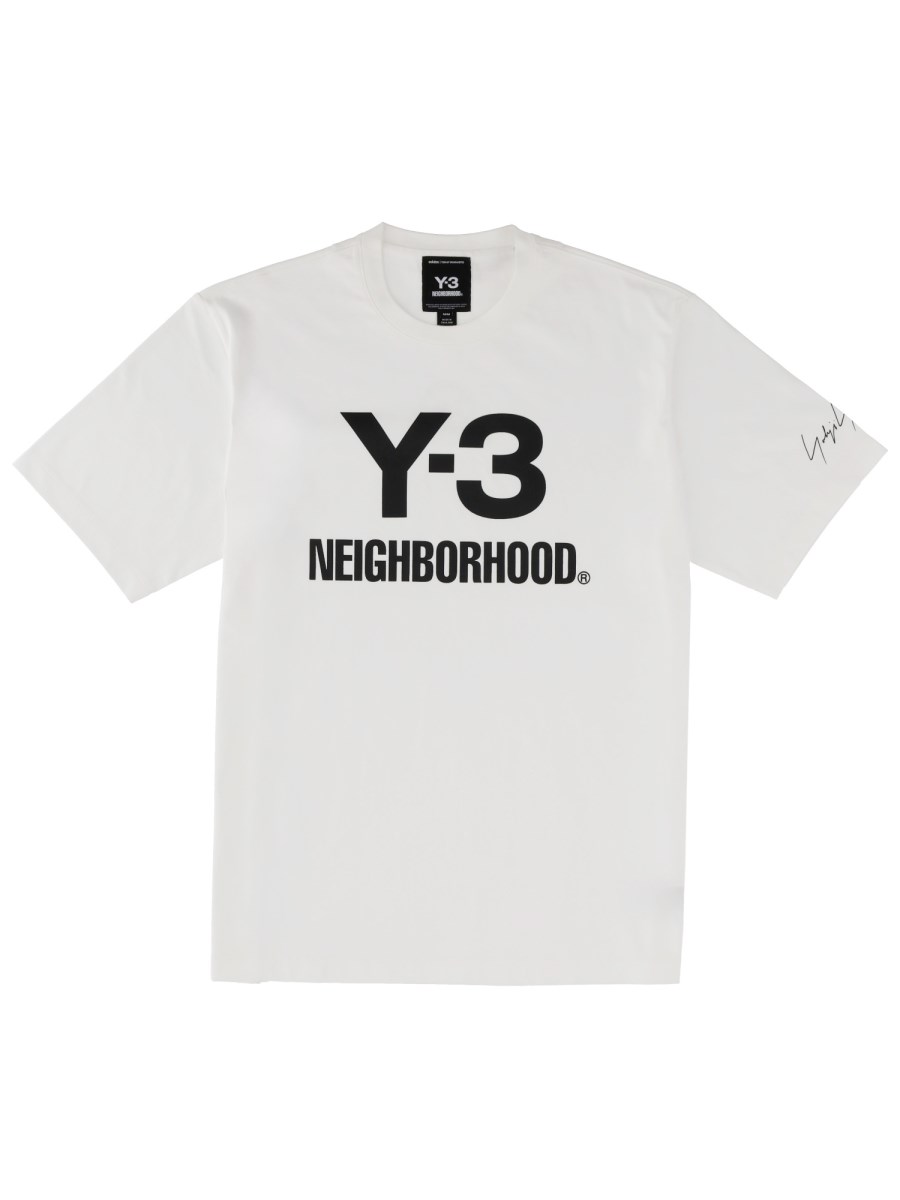 T-SHIRT CON LOGO Y - 3 X NEIGHBORHOOD