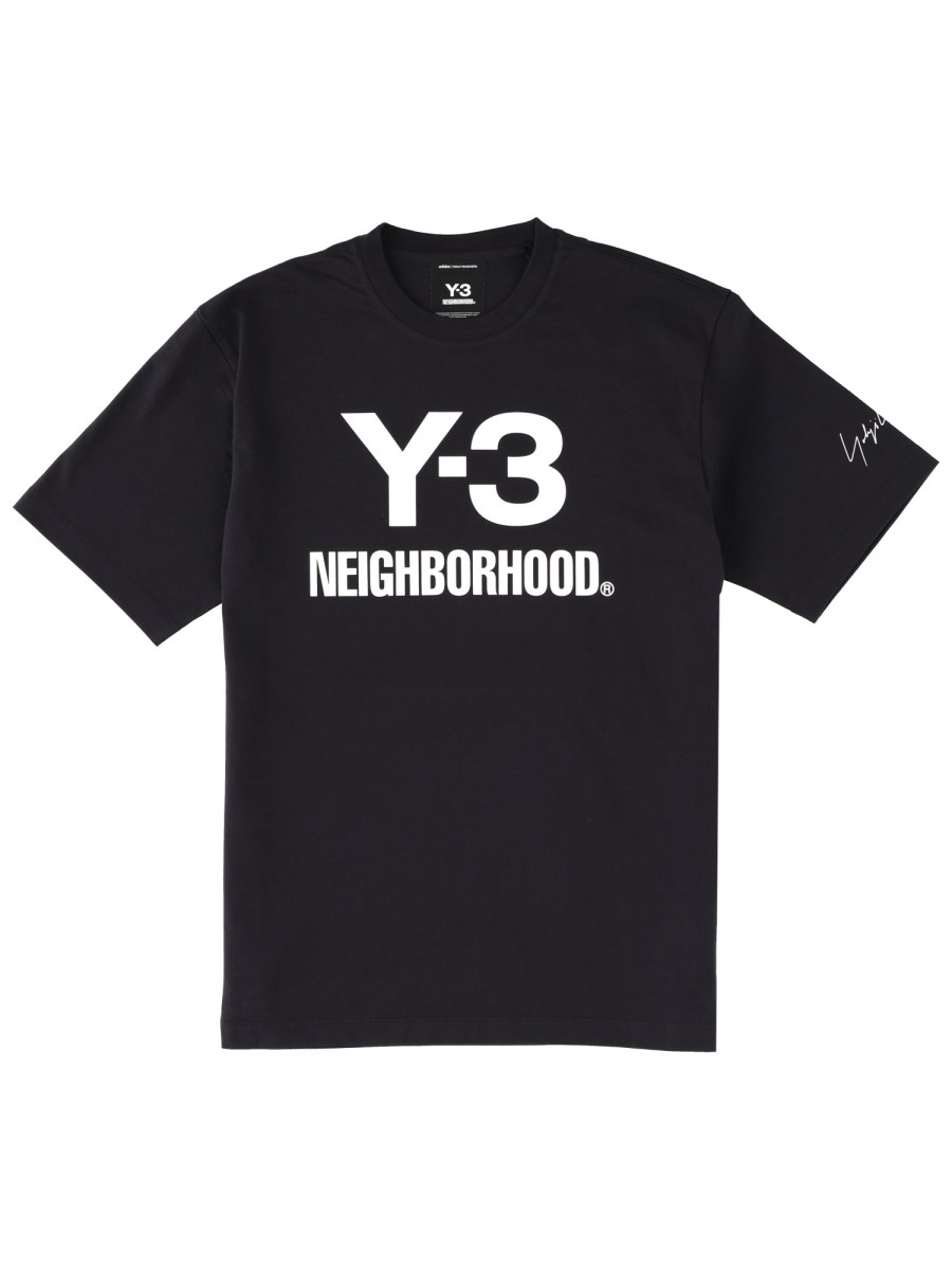 T-SHIRT CON LOGO Y - 3 X NEIGHBORHOOD